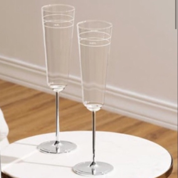 kate spade Dining Kate Spade Darling Point Champagne Flutes Poshmark